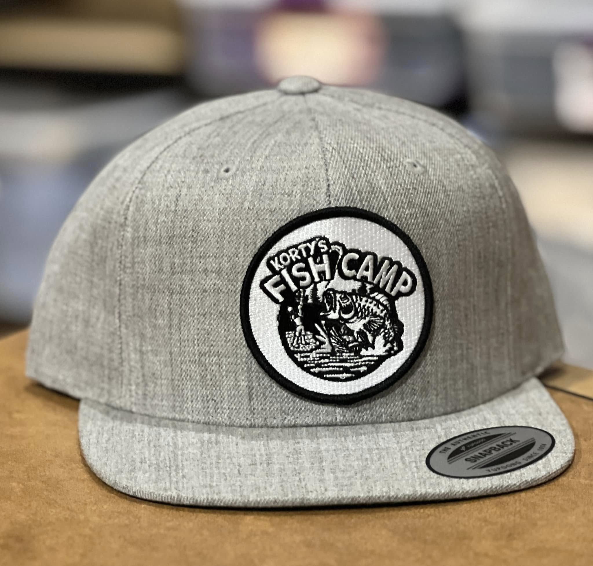 Gray Snap Back Hats – Korty's Fish Camp